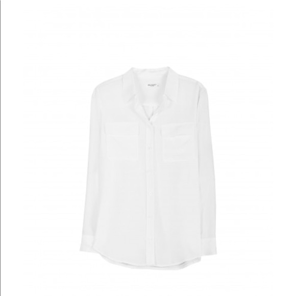 Equipment Tops - Equipment signature silk blouse